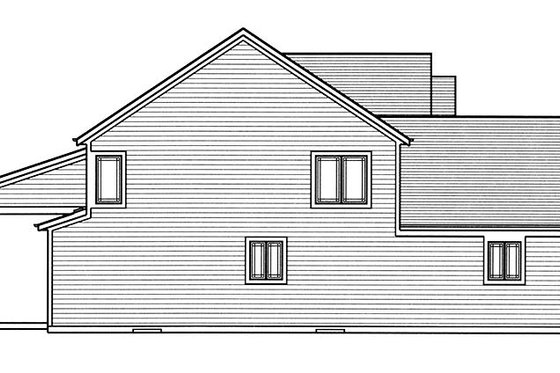 Exterior - Other Elevation 1 for Craftsman House Plan #46-859 - 4 bed, 3.5 bath