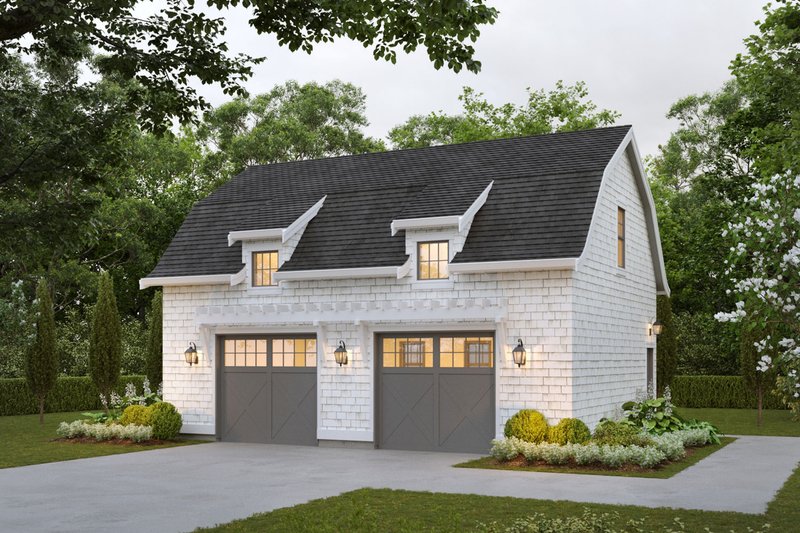 Farmhouse Style House Plan - 0 Beds 0 Baths 1008 Sq/Ft Plan #1114-53