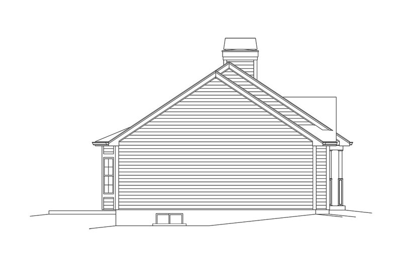 Dream House Plan - Exterior - Other Elevation for Country House Plan #57-649 - 3 bed, 2 bath