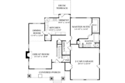Craftsman Style House Plan - 3 Beds 2.5 Baths 2738 Sq/Ft Plan #453-85 