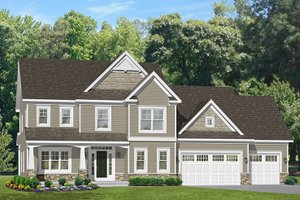 House Plan Design - Traditional Exterior - Front Elevation Plan #1010-128