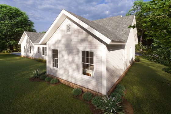 Exterior - Other Elevation 1 for Cottage House Plan #513-2190 - 3 bed, 2 bath