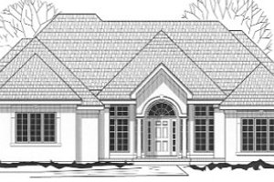 Traditional Exterior - Front Elevation Plan #67-748