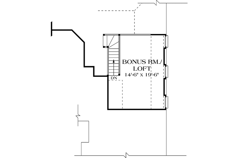 Dream House Plan - Floor Plan - Upper Floor for Traditional House Plan #453-138 - 3 bed, 3.5 bath