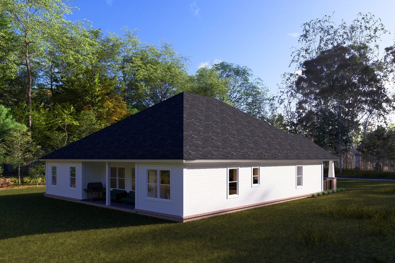 Dream House Plan - Exterior - Other Elevation 2 for Cottage House Plan #513-2174 - 4 bed, 3.5 bath