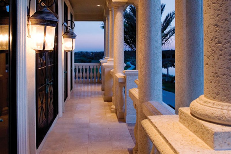 House Plan Design - Exterior - Front Elevation 2 for Mediterranean House Plan #929-900 - 5 bed, 6.5 bath