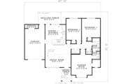 Craftsman Style House Plan - 3 Beds 1.5 Baths 1212 Sq/Ft Plan #17-2259 