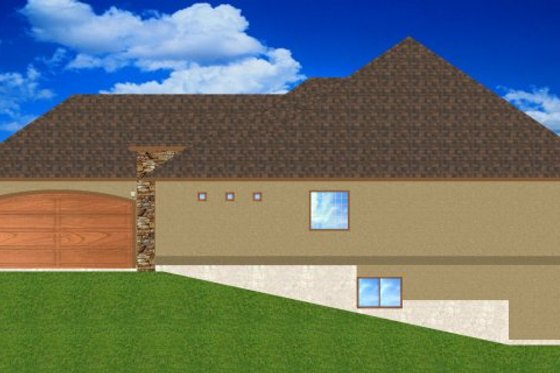 Exterior - Other Elevation 1 for Adobe / Southwestern House Plan #126-151 - 6 bed, 3.5 bath