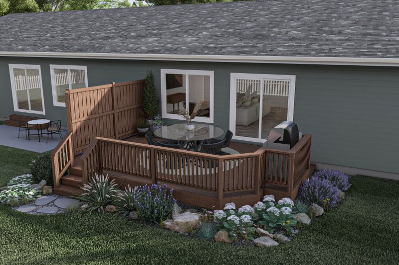 House Plan Design - Traditional Exterior - Front Elevation Plan #455-472