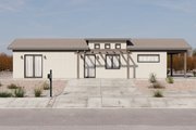 Farmhouse Style House Plan - 2 Beds 2 Baths 800 Sq/Ft Plan #1106-43 