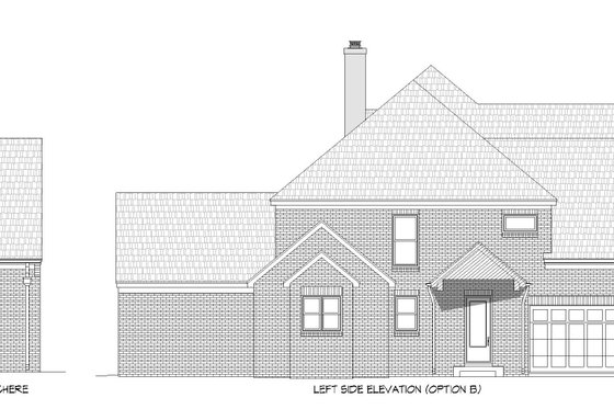 Exterior - Other Elevation for Southern House Plan #932-862 - 5 bed, 4.5 bath