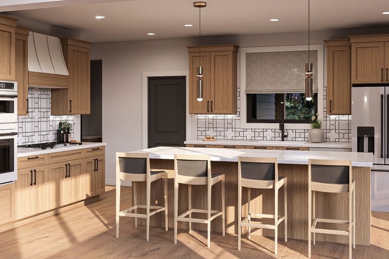 Dream House Plan - Interior - Kitchen for Craftsman House Plan #455-212 - 2 bed, 2.5 bath