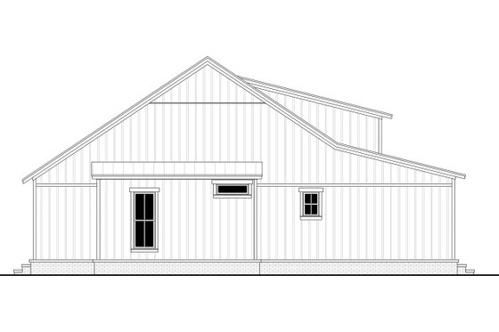 Exterior - Other Elevation for Farmhouse House Plan #430-294 - 3 bed, 2 bath