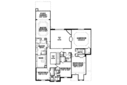 European Style House Plan - 5 Beds 4.5 Baths 4281 Sq/Ft Plan #141-355 