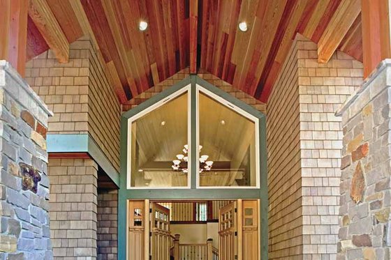 Exterior - Front Elevation 3 for Contemporary House Plan #951-2 - 4 bed, 4 bath