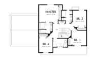 Country Style House Plan - 4 Beds 2.5 Baths 2120 Sq/Ft Plan #48-781 