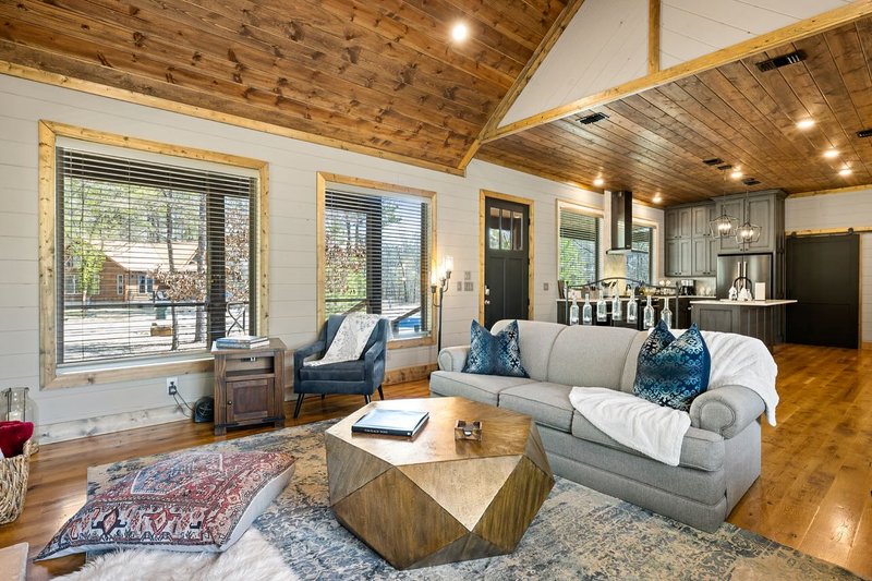 House Blueprint - Photo 11 for Cabin House Plan #1109-10 - 1 bed, 1 bath