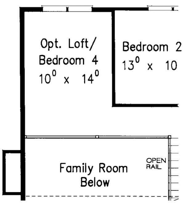 House Design - Country Floor Plan - Upper Floor Plan #927-563