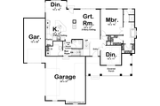 Traditional Style House Plan - 3 Beds 2.5 Baths 2142 Sq/Ft Plan #455-668 