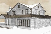 Farmhouse Style House Plan - 3 Beds 3.5 Baths 3122 Sq/Ft Plan #1101-37 