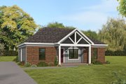 Traditional Style House Plan - 3 Beds 2 Baths 1247 Sq/Ft Plan #932-541 