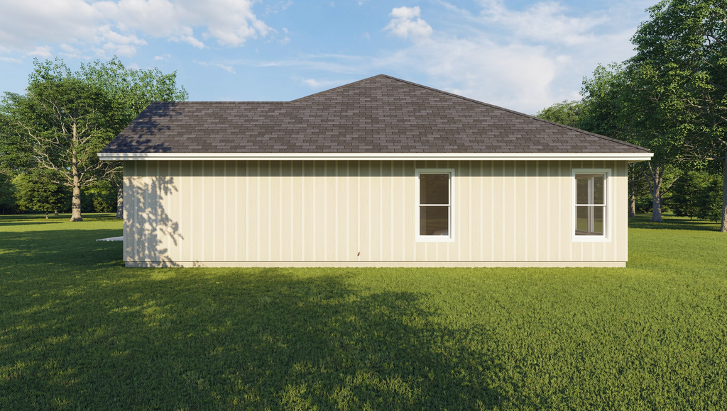 Exterior - Other Elevation 1 for Farmhouse House Plan #1127-23 - 3 bed, 2 bath