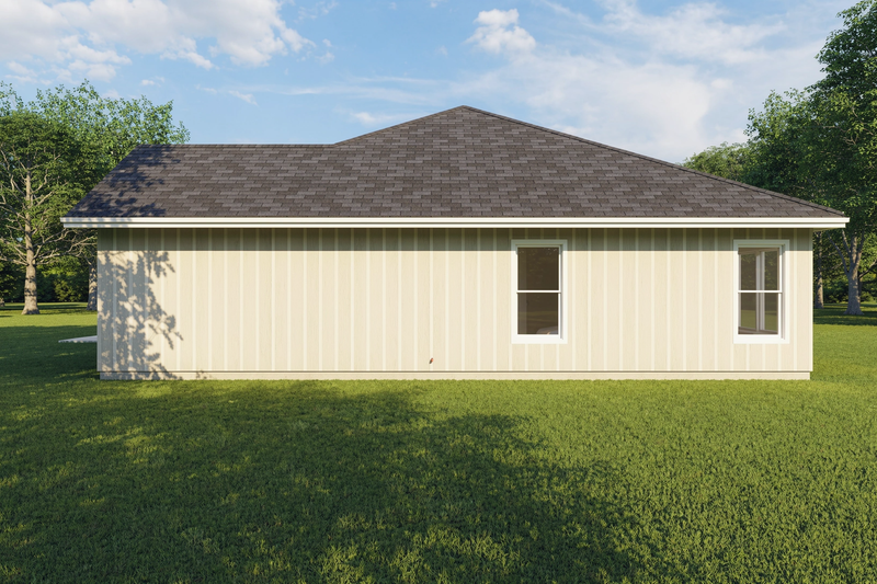 House Blueprint - Exterior - Other Elevation 1 for Farmhouse House Plan #1127-23 - 3 bed, 2 bath