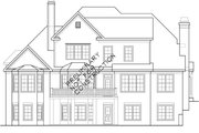 European Style House Plan - 4 Beds 3.5 Baths 3693 Sq/Ft Plan #927-531 