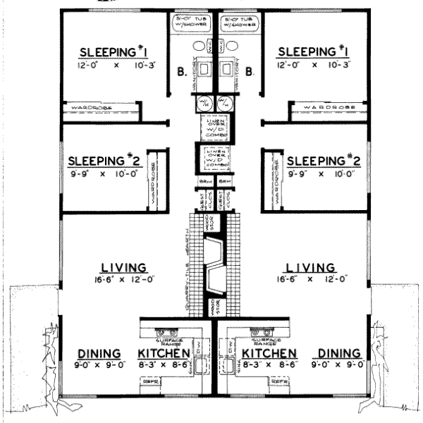 Floor Plan - Main Floor Plan #303-258