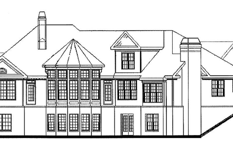 Dream House Plan - Exterior - Rear Elevation 1 for Country House Plan #927-653 - 3 bed, 2.5 bath