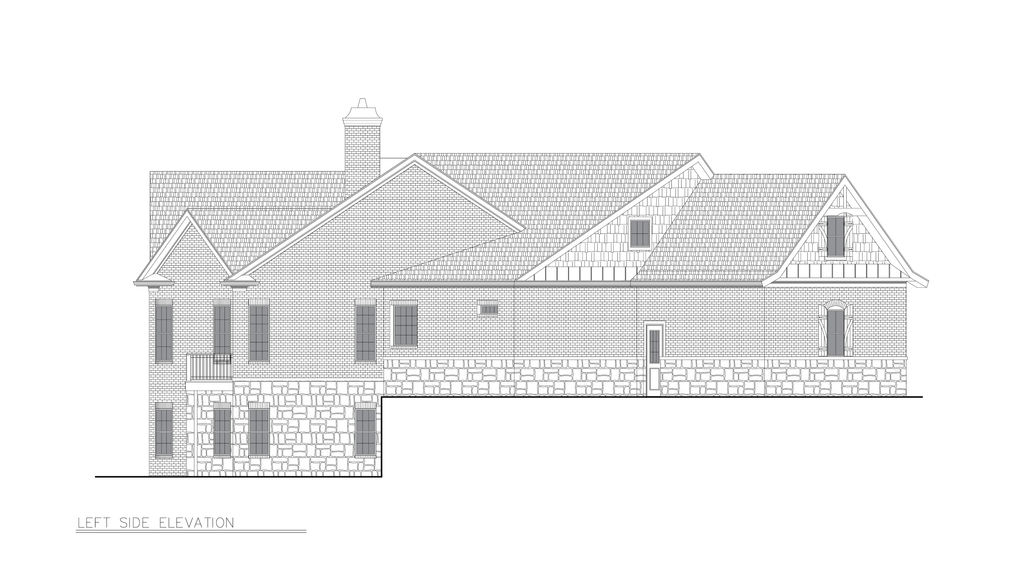 Exterior - Other Elevation for Cottage House Plan #119-483 - 3 bed, 2.5 bath