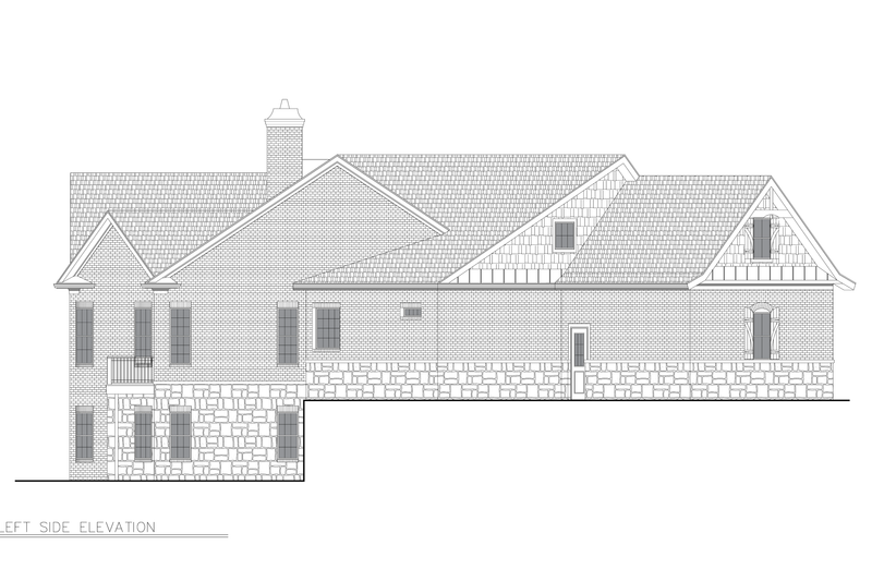 Architectural House Design - Exterior - Other Elevation for Cottage House Plan #119-483 - 3 bed, 2.5 bath