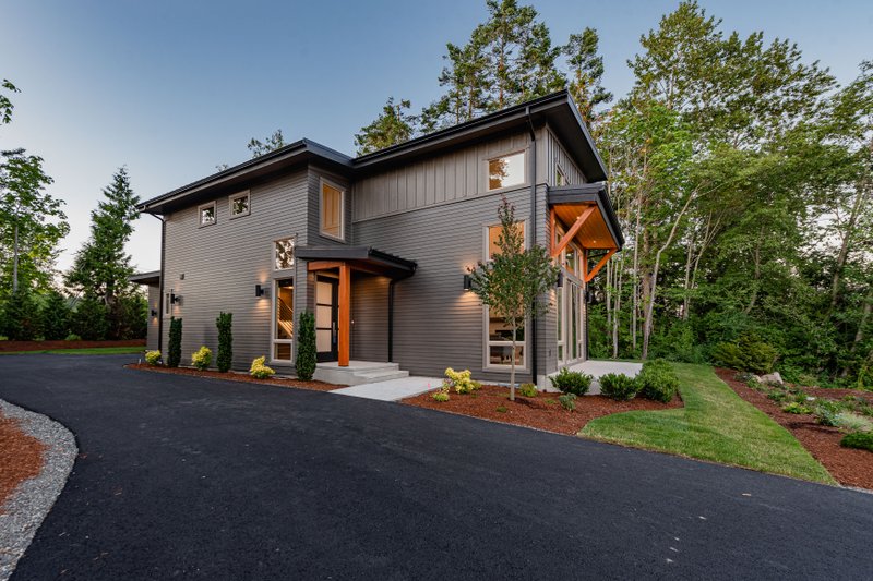 Dream House Plan - Exterior - Other Elevation for Contemporary House Plan #1070-14 - 3 bed, 2.5 bath