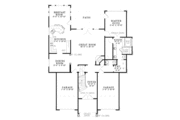 Traditional Style House Plan - 3 Beds 2.5 Baths 1964 Sq/Ft Plan #17-3059 