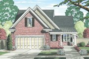 Colonial Style House Plan - 4 Beds 2.5 Baths 1875 Sq/Ft Plan #46-843 