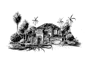 Architectural House Design - Mediterranean Exterior - Front Elevation Plan #1017-7