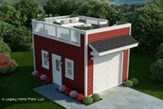 Bungalow Style House Plan - 0 Beds 1 Baths 280 Sq/Ft Plan #932-625 