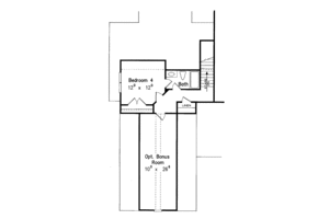 Floor Plan - Upper Floor for Country House Plan #927-791 - 4 bed, 3.5 bath