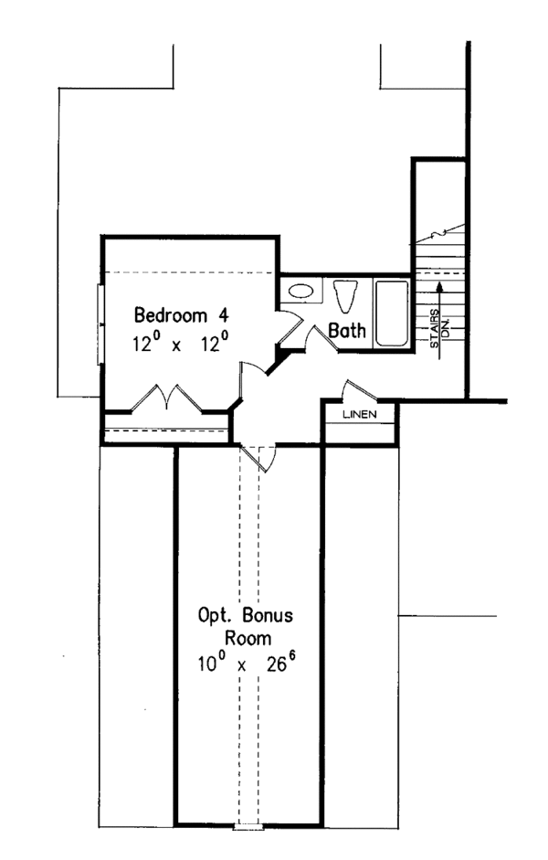 Dream House Plan - Country Floor Plan - Upper Floor Plan #927-791