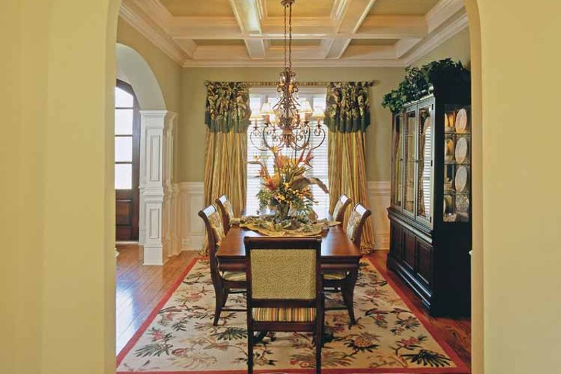 House Blueprint - Interior - Dining Room for Colonial House Plan #927-923 - 5 bed, 4.5 bath