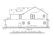 Craftsman Style House Plan - 4 Beds 3 Baths 2346 Sq/Ft Plan #20-1694 Exterior 