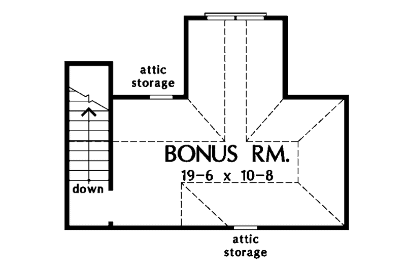 Home Plan - Floor Plan - Other Floor for Craftsman House Plan #929-803 - 3 bed, 2.5 bath