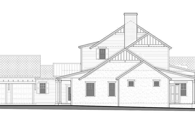 Architectural House Design - Exterior - Other Elevation for Country House Plan #1058-80 - 4 bed, 4.5 bath