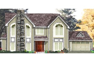 Traditional Exterior - Front Elevation Plan #3-331