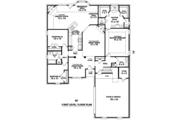 Traditional Style House Plan - 3 Beds 3 Baths 2555 Sq/Ft Plan #81-1103 