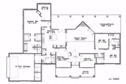 Southern Style House Plan - 3 Beds 2.5 Baths 2909 Sq/Ft Plan #8-215 