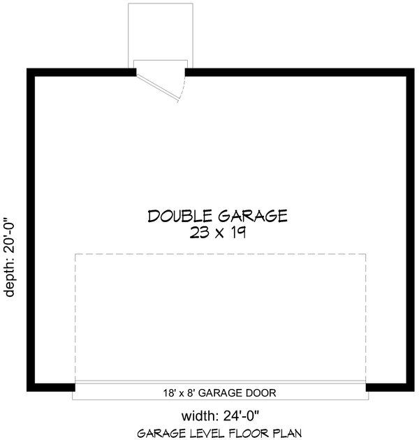 Contemporary Floor Plan - Main Floor Plan #932-1086