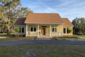Home Plan - Southern Exterior - Front Elevation Plan #406-284