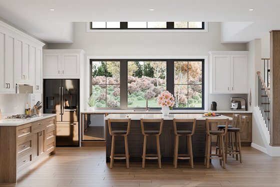 Interior - Kitchen for Farmhouse House Plan #1089-64 - 4 bed, 4 bath