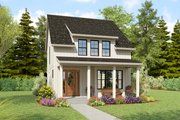 Farmhouse Style House Plan - 3 Beds 2.5 Baths 1636 Sq/Ft Plan #48-1163 